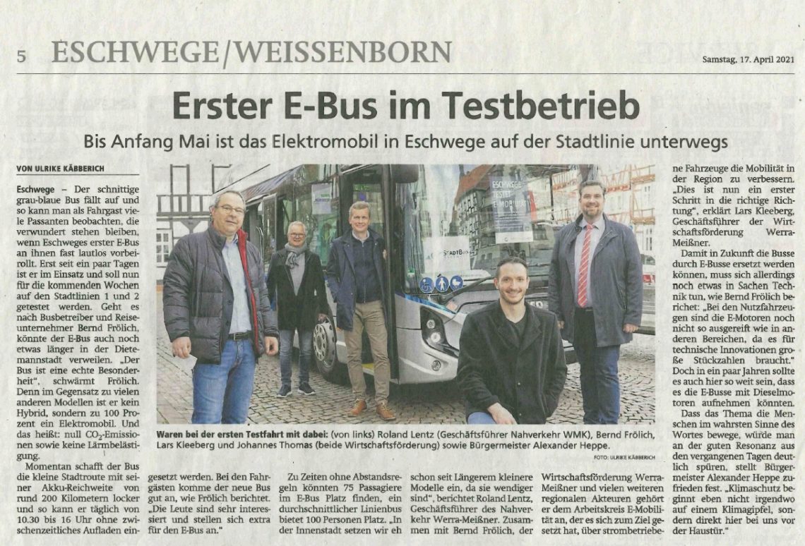 Bericht E-Bus