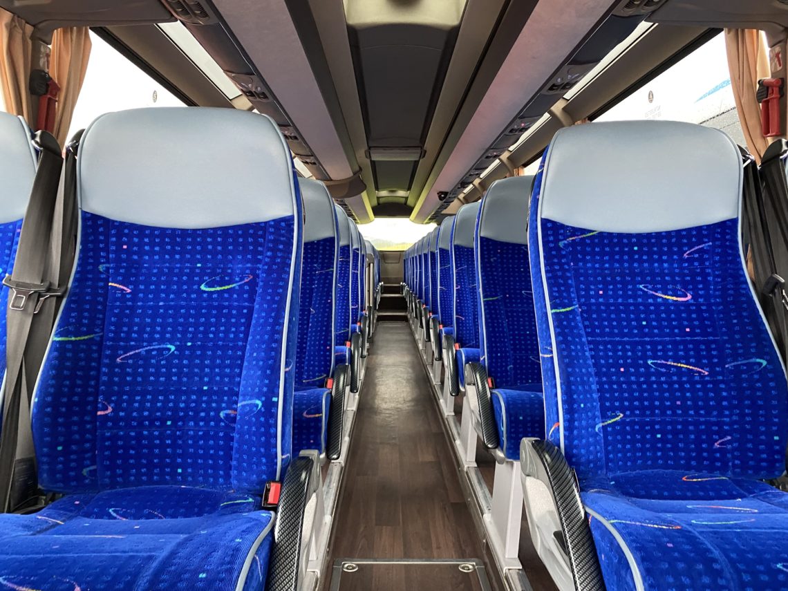 Reisebus innen