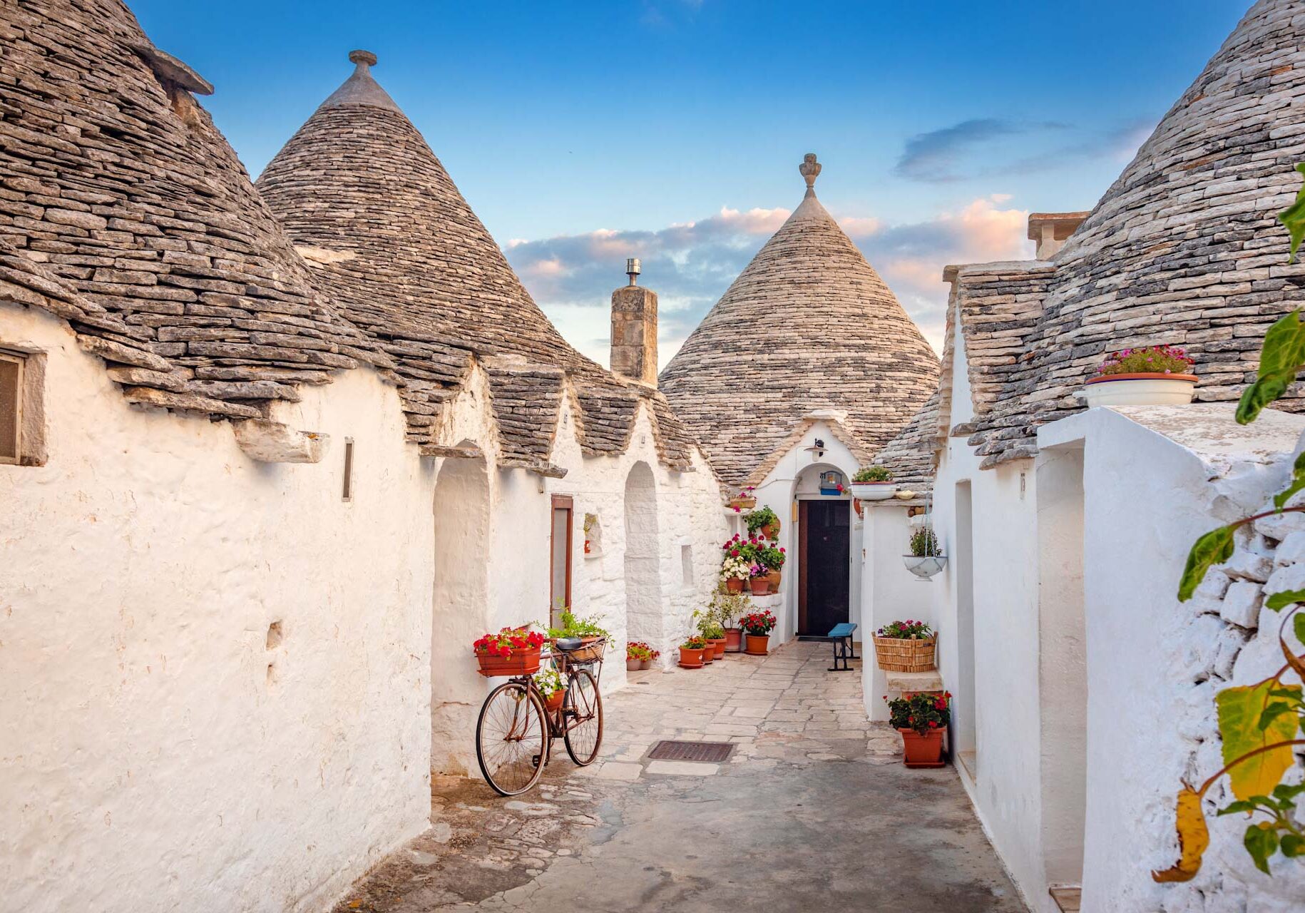 Trulli in Alberobello, Puglia, Italy