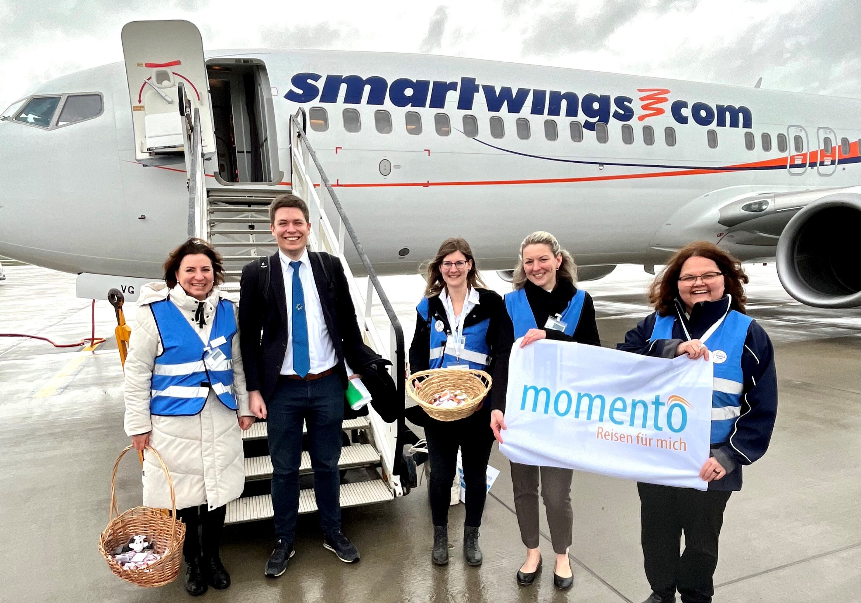 Bild 2_Erstflug momento nach Rom_Team Frölich Reisen